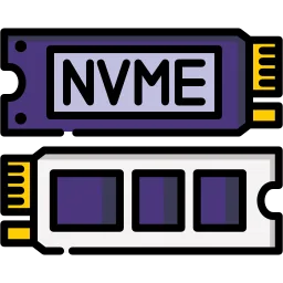 fast NVMe SSD storage